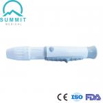 Medical Lancet Pen Lancing Device With 6 Penetration Depth For Diabetic Use