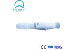 China Medical Lancet Pen Lancing Device With 6 Penetration Depth For Diabetic Use supplier