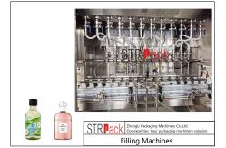 China Shower Gel Liquid Soap Automatic Bottle Filling Machine Double Servo Motors Control supplier