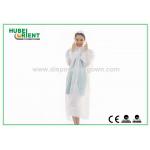 Polythene White / Transparent Disposable Raincoats For Women In Factory or workshop use for sale