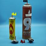 High-Flow Butane Refill Valve for Industrial Heaters with Anti-Backflow Protection