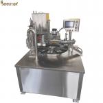 SS304 Automatic Two Spoon Honey Packing Machine Honey Bottle Filler for sale