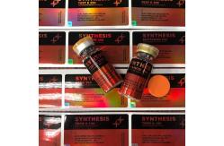 China Synthesis Pharmaceutical Hologram 10ml Vial Labels Glossy Finish Self Adhesive Labels supplier