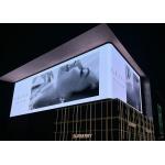 Pixel 4.81mm RGB LED Display Large Screen HD Static Video Playback 500*100mm IP65 for sale