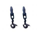 Aluminum Brass Rubber Elements , Zine Plated Surface Treatment Hook-headed