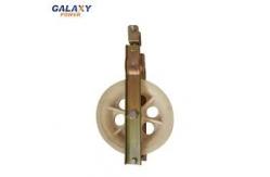 China 120KN Rated Load Bundle Nylon Wheels Conductor Stringing Blocks supplier