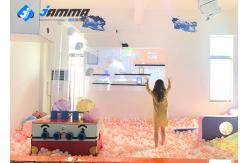 China Amusement Interactive Projector Games Interactive Wall Throwing Ball 220V supplier