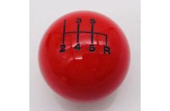 China Resin Custom 5 Speed Gear Shift Knob  With Adapter Logo Available supplier