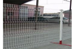 China Security Green Powser Coating Wire Mesh Fence Panels For Residential supplier