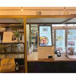 Touchscreen 1920x1080p Restaurant Ordering Kiosk White Indoor for sale