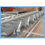 Galvanized Metal Wire Mesh Anti - Creeped Wall Spike 2mm Thickness