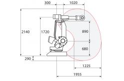 China Abb Irb 4400 Datasheet Robotic Arm 60kg Industrial Automation supplier