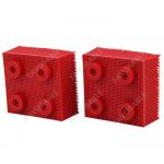 Red Nylon Bristles Round Foot  Suitable For VT5000  VT7000 Auto Cutter for sale