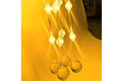 China Permanent Holiday Lights 3D Pixel LED String IP67 With 10.4lm Luminous Flux supplier