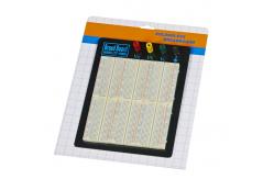 China ABS Plastic Reusable Solderless Breadboard Kit With Aluminum Plate supplier
