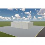 Customizable Prefab Steel Structure Car Garage with Metal Roof and Anti-Corrosion Coating for sale