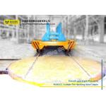 Steel Industry Material Handling Turntable Rail Trolley Truck Turned Turnplate for sale