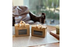 China Custom Window Hand Box Recyclable Folding Paper Gift Box supplier