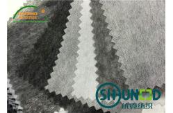 China Optical White Bump Interlining Adhensive 50% Polyester / 50% Nylon supplier