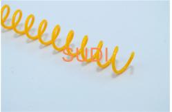 China PET binding coil SGS 0.09 Spiral Binding Plastic Coils supplier