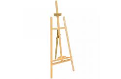 China Customized Logo Wooden Display Easels Stand , Photo Picture Paint Canvas Holder supplier