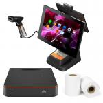 15.6 Inch Capacitive Touch Screen Pos Hardware Terminal With Printer for sale