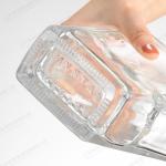 Bottle Material Healthy Lead Free Clear Glass Water Bottle PVC Shrink Capsule