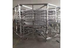 China                  Cooling Leachate Moduler Belt Screw Conveyor for Warehouse Assembly Line              supplier