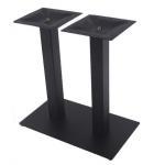 Bistro Table base Stainless Steel Brush finish Height 42'' Thickness 8mm Plate