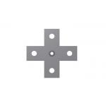 Flat Plate Fitting Cross With M10 Nut for sale