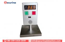 China DC12V Power Supply Portable Forehead Scanner Thermometer for fever scanning supplier