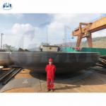Round 20mm ASME Dished Head Dimensions Plate Pressure Vessel Ends Petal Dished for sale
