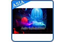 China LED Light Helium Balloon Mega Inflatable Jellyfish Halloween , Shining Night Ball supplier