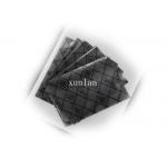 Flat Top Open Conductive Grid Bag , Black Mesh Resealable Anti Static Bags