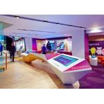 High Resolution Digital Signage Totem , Android Touch Screen Kiosk 15~84 Size for sale