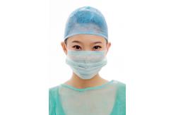 China Non Sterile Disposable Face Mask With Latex Free Elastic Earloop supplier
