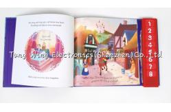China Educational Red 8 Button Baby Sound Books With Voice Recordable supplier