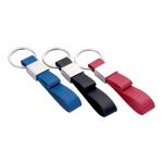 Double Layers PU Leather Key Chains Zinc Alloy Mini Key Holder for sale