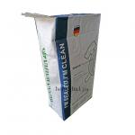 Customizable Waterproof 20kg 50kg Kraft Paper Valve Bag Packaging For Cement for sale