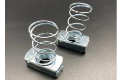 China Custom Size m6 m8 Regular Spring Channel Nuts supplier