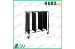 China SMT Magazine ESD Storage Racks Handle Adjustable PCB Storage Trolley supplier