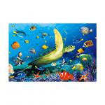 50*70cm 3d Lenticular Poster Animal Theme 3D Flip Effect With MDF Frame