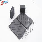 Rohs 4.0 W Mk Silicone Thermal Gap Filling Pad For Smd Led Module , Gray Color for sale