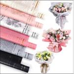 60cm*60cm Personalized Flower Wrapping Paper with Fashion Flower Letter Print