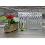 Holographic Laser Waterproof Poly Mailer Bubble Bags Self Adhesive for sale