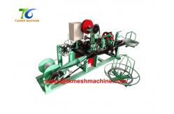 China Traditional Twisted Plc Barbed Wire Making Machine supplier