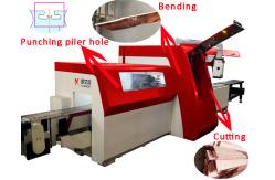 China Automatic Busbar Processing Machine 6mm Copper Bar Cutting Bending Punching supplier
