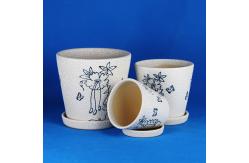 China Ceramic Pots High Durability And Simple Design For Dependable Planting supplier