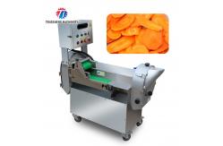 China 2.25KW Two End Cutter Vegetable Processing Machine Cube Slice Strip Industrial supplier