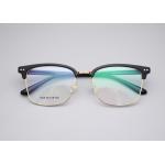 Custom Logo Printing Full-rim Metal Browline Glasses Frame 3538 for sale